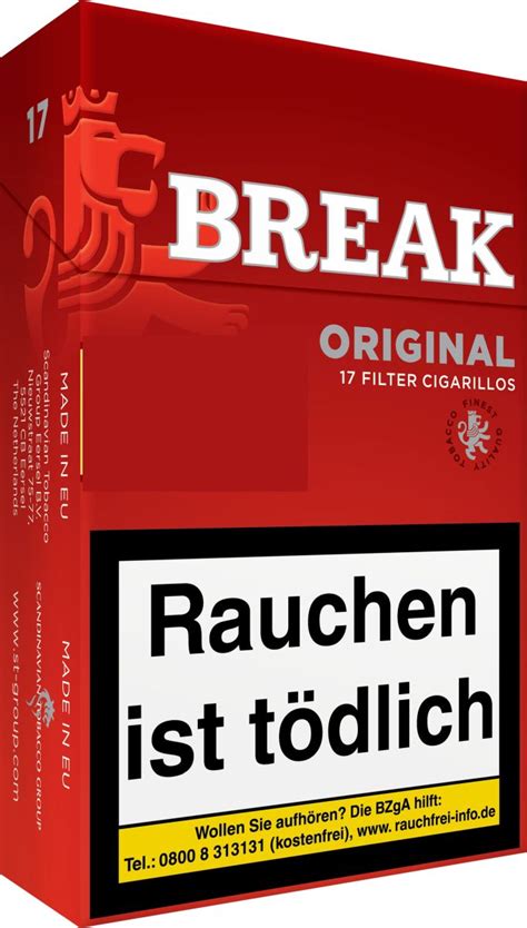 break zigaretten|Break Zigarillos 